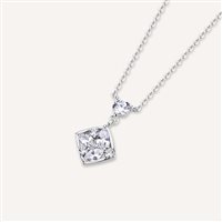 Collar Rosato Mujer in Plata RZGE54 - RZGE54